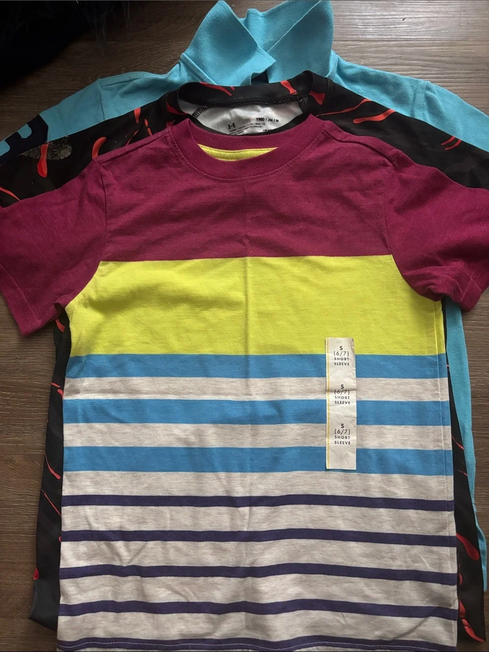 Ralph Lauren Kids Polo Shirt in Aqua Blue with Navy Logo